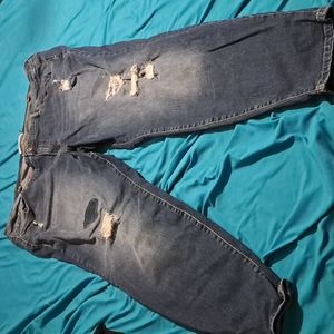 Women's Torrid Denim Distressed Jeans, Size 28R